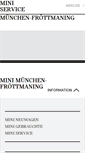 Mobile Screenshot of muenchen-froettmaning.mini.de