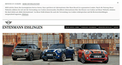 Desktop Screenshot of entenmann.mini.de