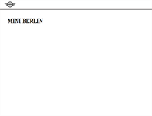 Tablet Screenshot of berlin.mini.de