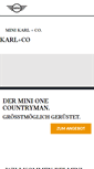 Mobile Screenshot of karl.mini.de