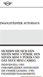 Mobile Screenshot of ingolstaedter.mini.de
