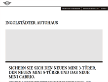 Tablet Screenshot of ingolstaedter.mini.de