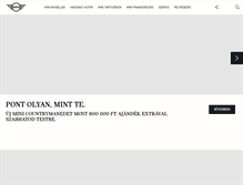Tablet Screenshot of mini.hu