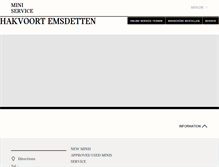 Tablet Screenshot of hakvoort-emsdetten.mini.de