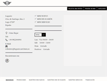 Tablet Screenshot of lugauto.mini.es