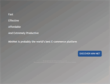 Tablet Screenshot of mini.net