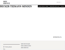 Tablet Screenshot of becker-tiemann-minden.mini.de