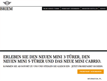 Tablet Screenshot of briem.mini.de