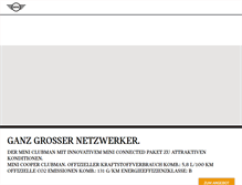 Tablet Screenshot of drexl-ziegler.mini.de