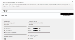 Desktop Screenshot of discar.mini.be