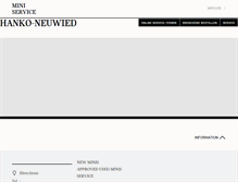 Tablet Screenshot of hanko-neuwied.mini.de