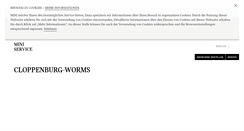 Desktop Screenshot of cloppenburg-worms.mini.de