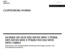 Tablet Screenshot of cloppenburg-worms.mini.de