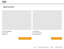 Tablet Screenshot of louyet.mini.be