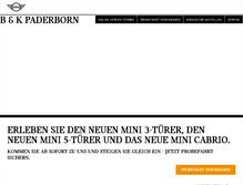 Tablet Screenshot of bundk-paderborn.mini.de
