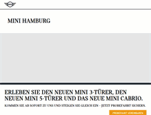 Tablet Screenshot of hamburg.mini.de