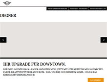 Tablet Screenshot of degner.mini.de
