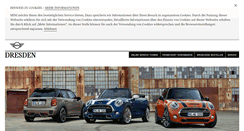 Desktop Screenshot of dresden.mini.de
