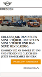 Mobile Screenshot of dresden.mini.de