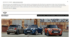 Desktop Screenshot of hanko.mini.de