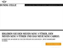 Tablet Screenshot of bundk-celle.mini.de