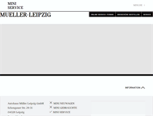 Tablet Screenshot of mueller-leipzig.mini.de