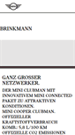 Mobile Screenshot of brinkmann.mini.de