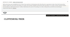 Desktop Screenshot of cloppenburg-trier.mini.de