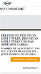 Mobile Screenshot of darmstadt.mini.de
