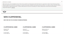Desktop Screenshot of cloppenburg.mini.de