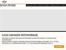 Tablet Screenshot of pfohe.mini.de