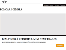 Tablet Screenshot of bomcarcoimbra.mini.pt