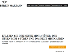 Tablet Screenshot of berlin-marzahn.mini.de