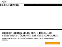 Tablet Screenshot of bundk-lueneburg.mini.de