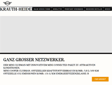 Tablet Screenshot of krauth-heidelberg.mini.de